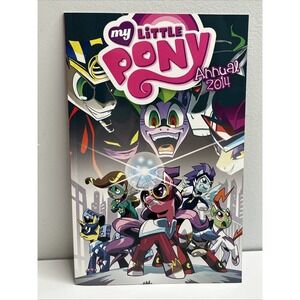 My Little Pony Annual 2014 Comic IDW Publishing Power Ponies Variant MLP Rare
